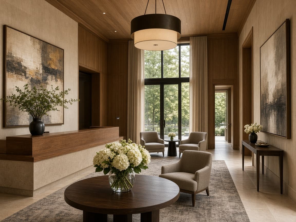 Lobby de un hotel boutique en Greenwich
